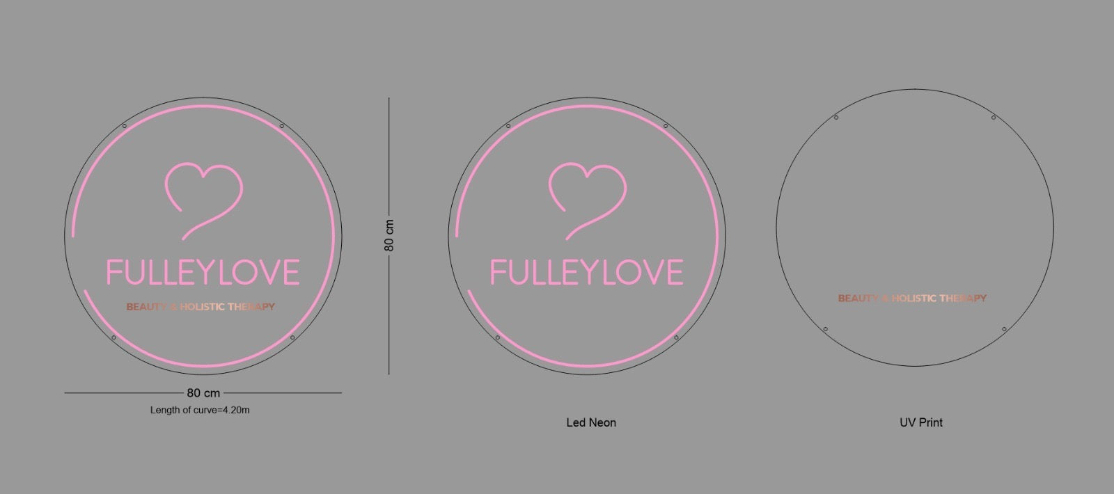 Custom Sign: FULLEYLOVE