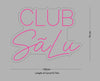 Custom Sign: CLUB SãLu