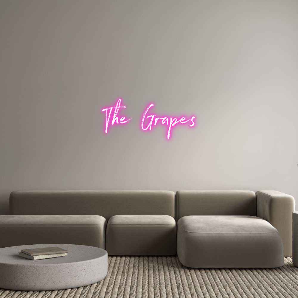 Custom Neon: The Grapes