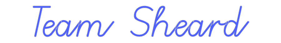 Custom Neon: Team Sheard