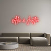 Custom Neon: Alex & Justin