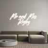 Custom Neon: Mr and Mrs 
...