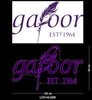 Custom Sign: gafoor EST 1964