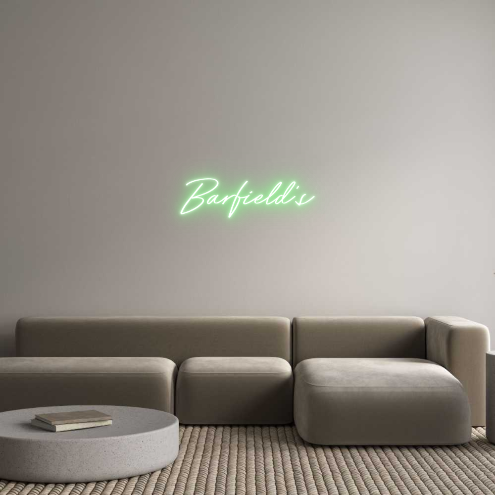 Custom Neon: Barfield's