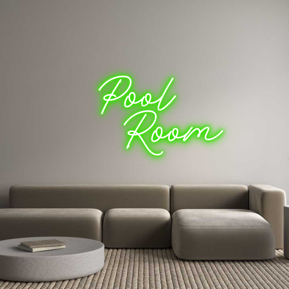 Custom Neon: Pool 
    Room