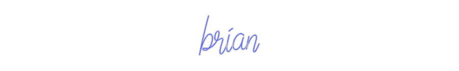 Custom Neon: brian