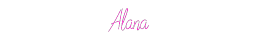 Custom Neon: Alana