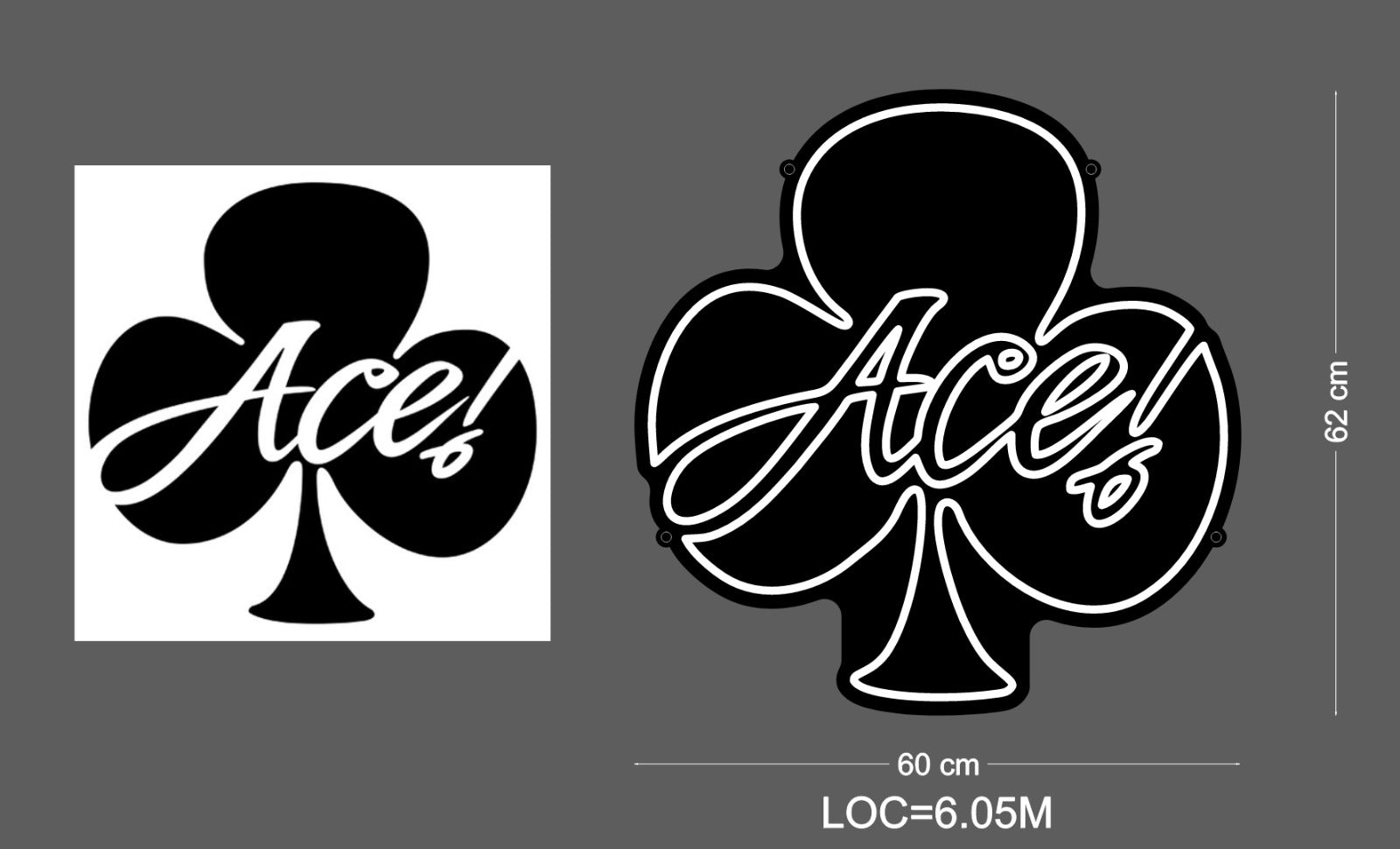 Custom Sign: Ace