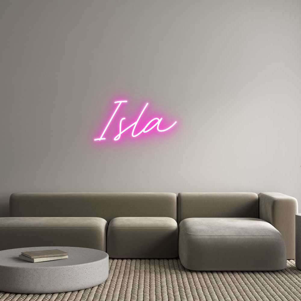 Custom Neon: Isla  ❤️