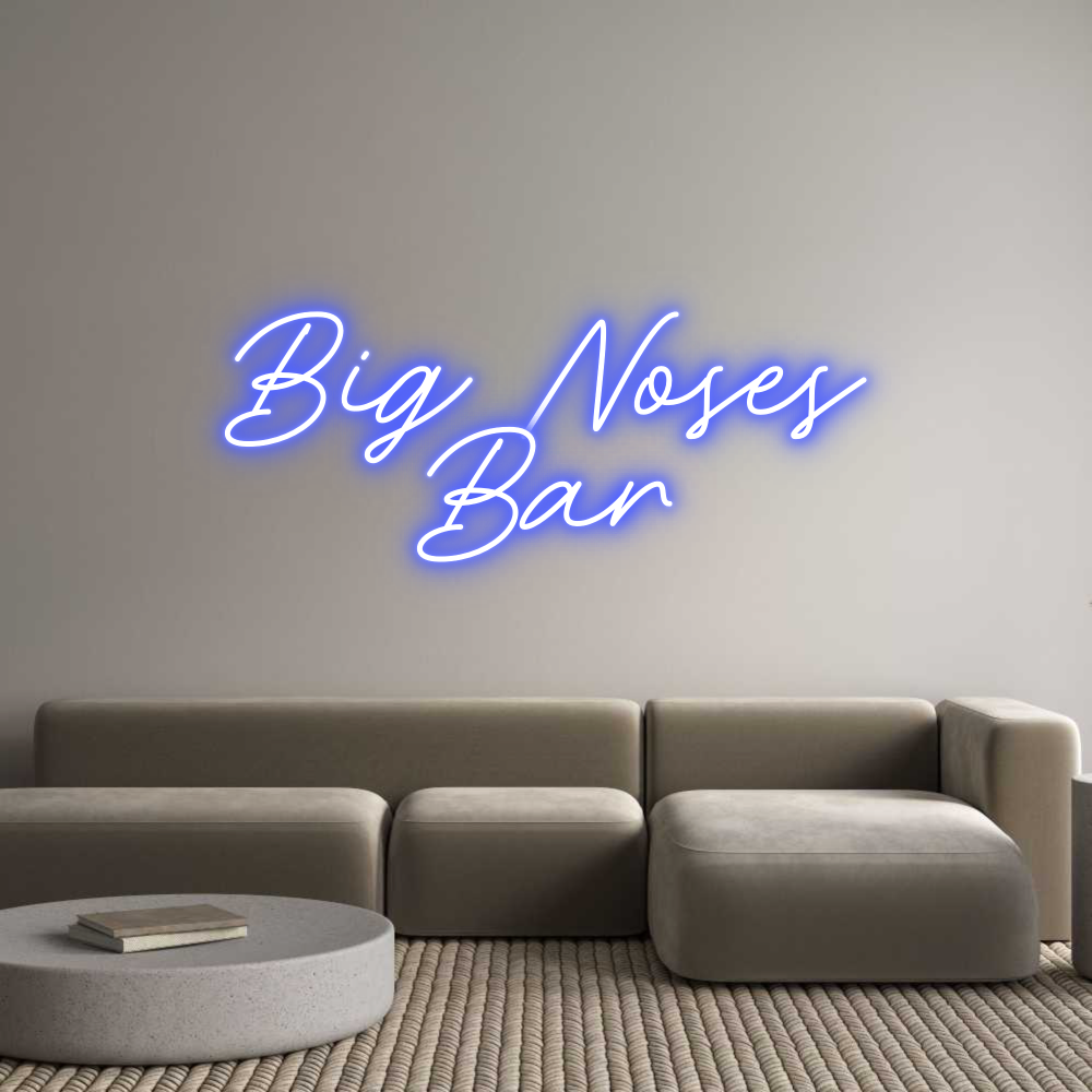 Custom Neon: Big Noses
Bar