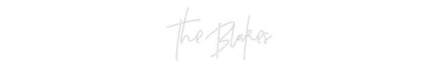 Custom Neon: The Blakes