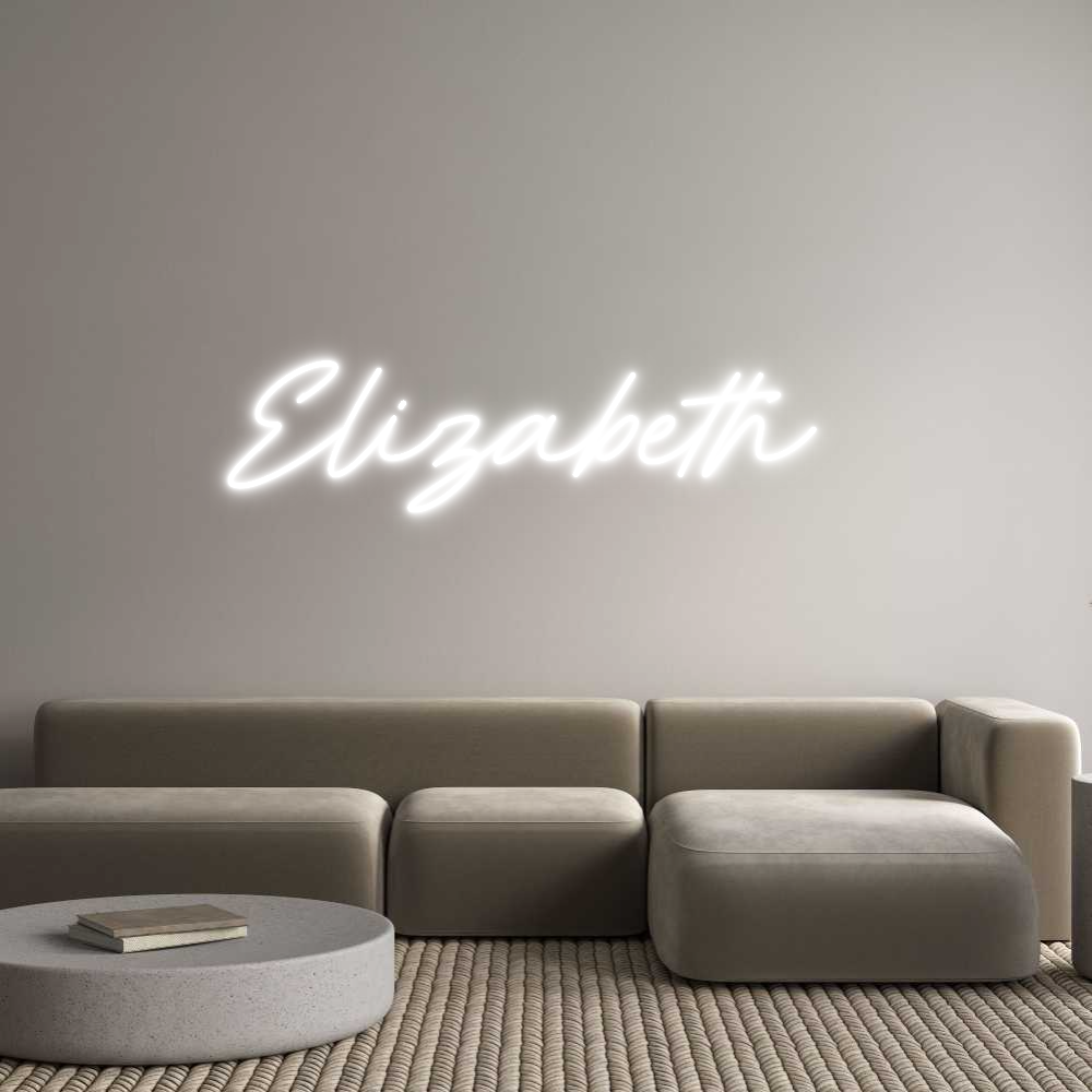 Custom Neon: Elizabeth