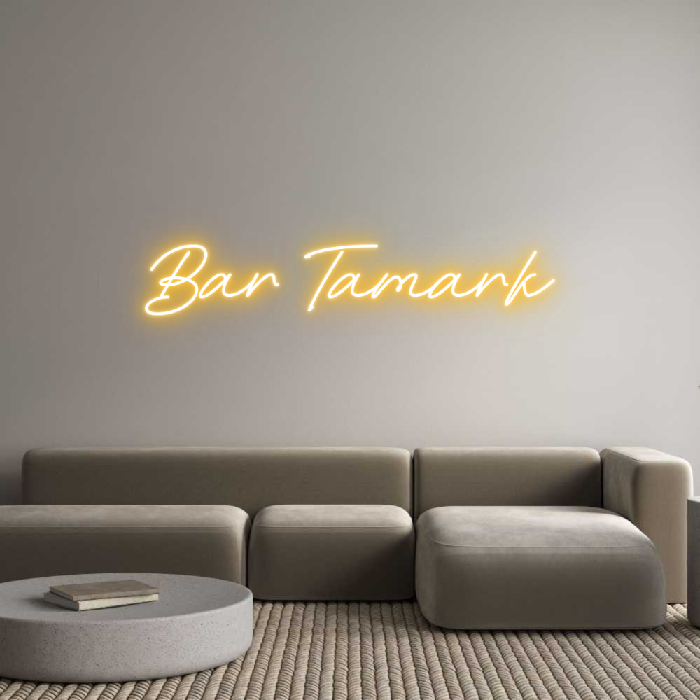 Custom Neon: Bar Tamark