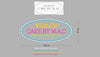Custom Sign: CAKE BY M.A.C
