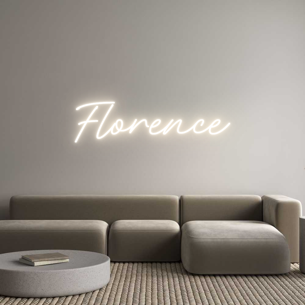 Custom Neon: Florence