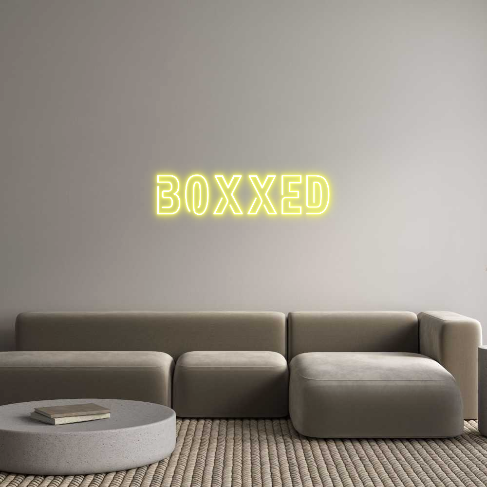 Custom Neon: BOXXED