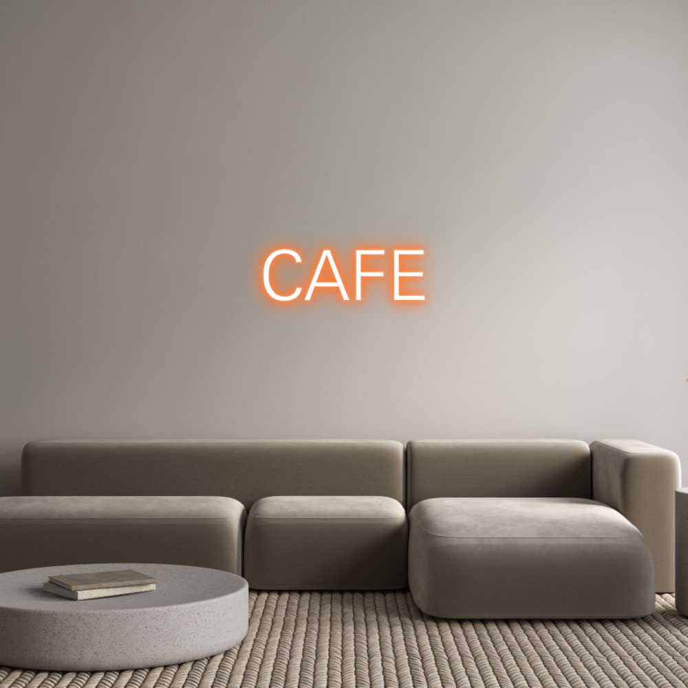 Custom Neon: CAFE