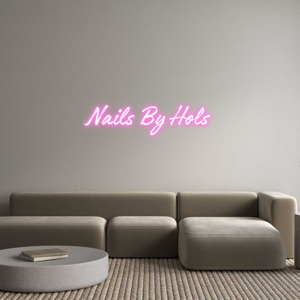 Custom Neon: Nails By Hols