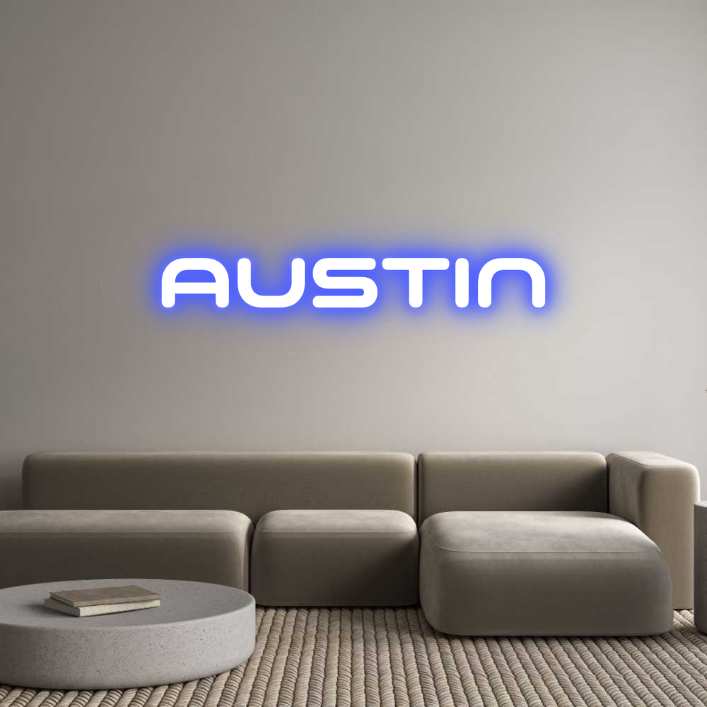 Custom Neon: AUSTIN