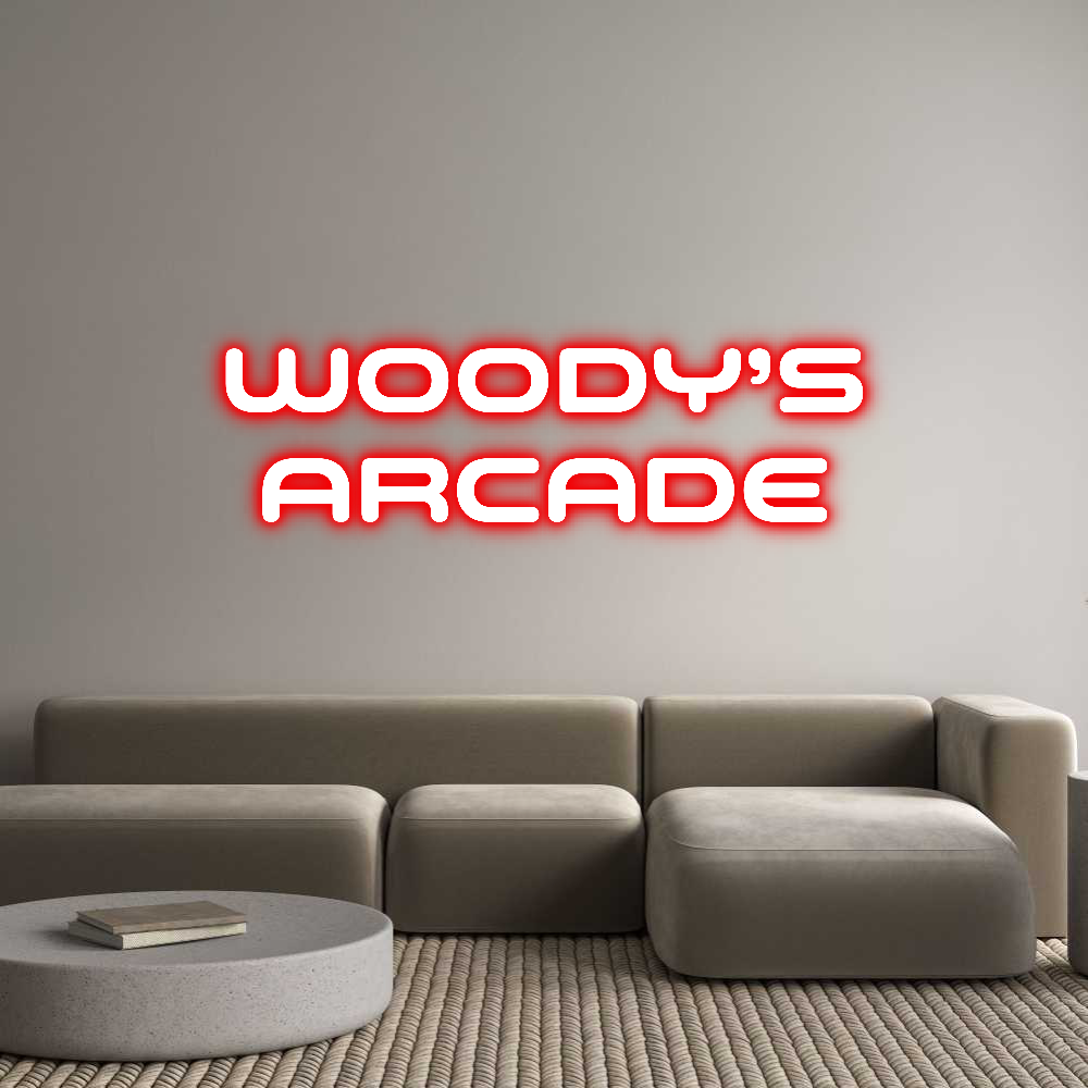 Custom Neon: WOODY’S
ARCADE