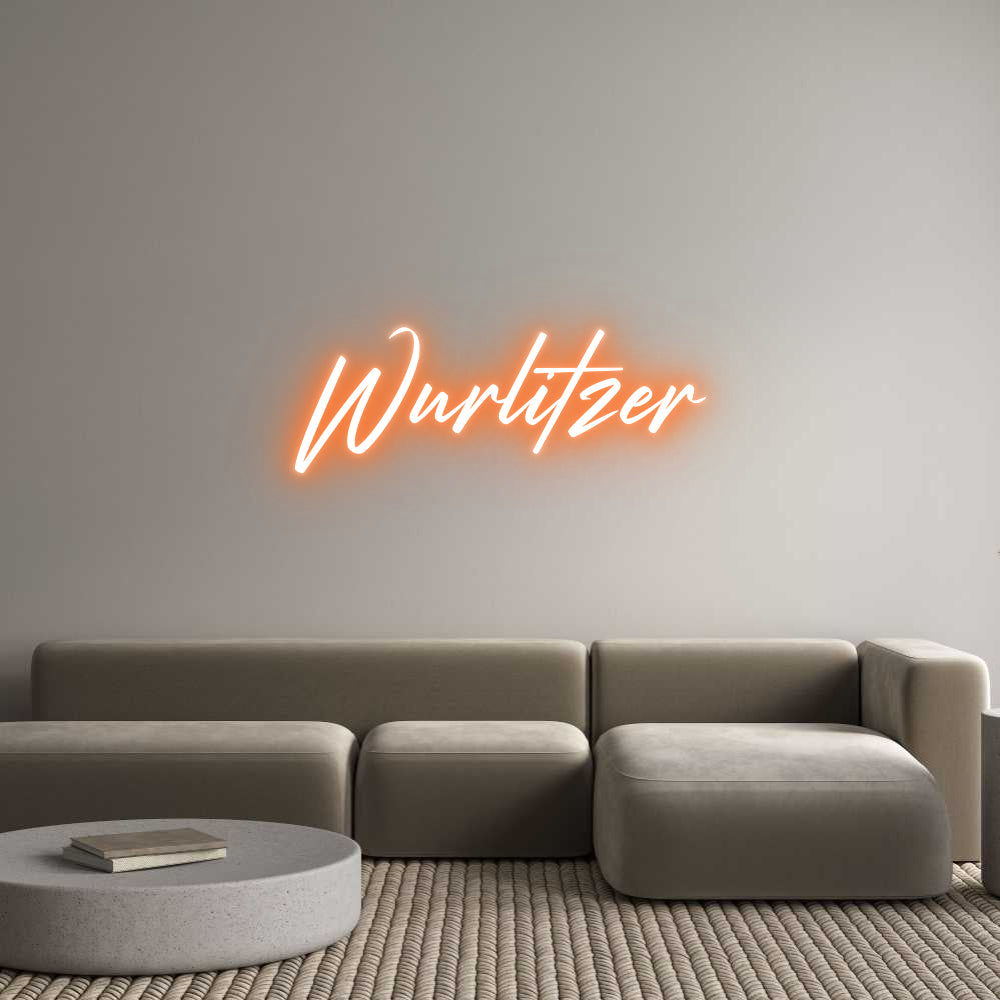 Custom Neon: Wurlitzer