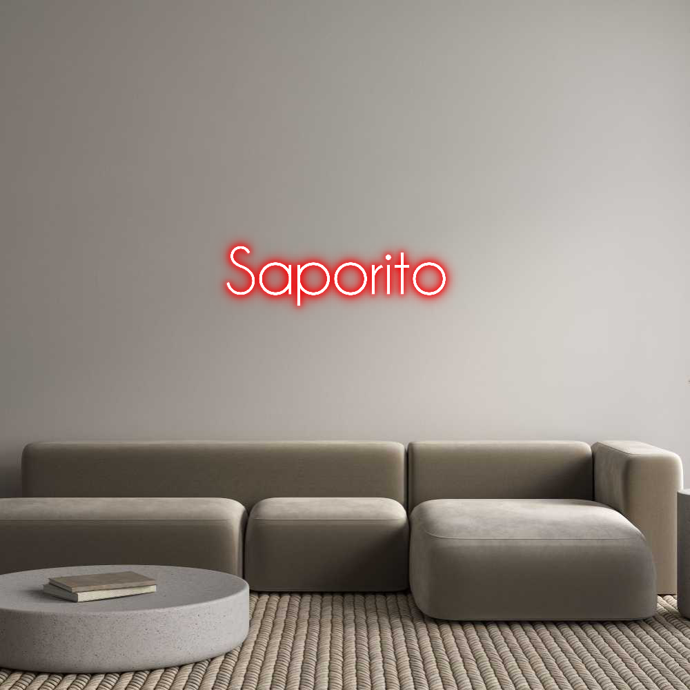 Custom Neon: Saporito