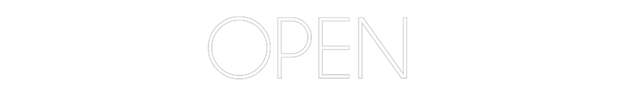 Custom Neon: OPEN