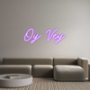 Custom Neon: Oy Vey