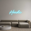 Custom Neon: Heidi