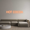 Custom Neon: HOT COCOA