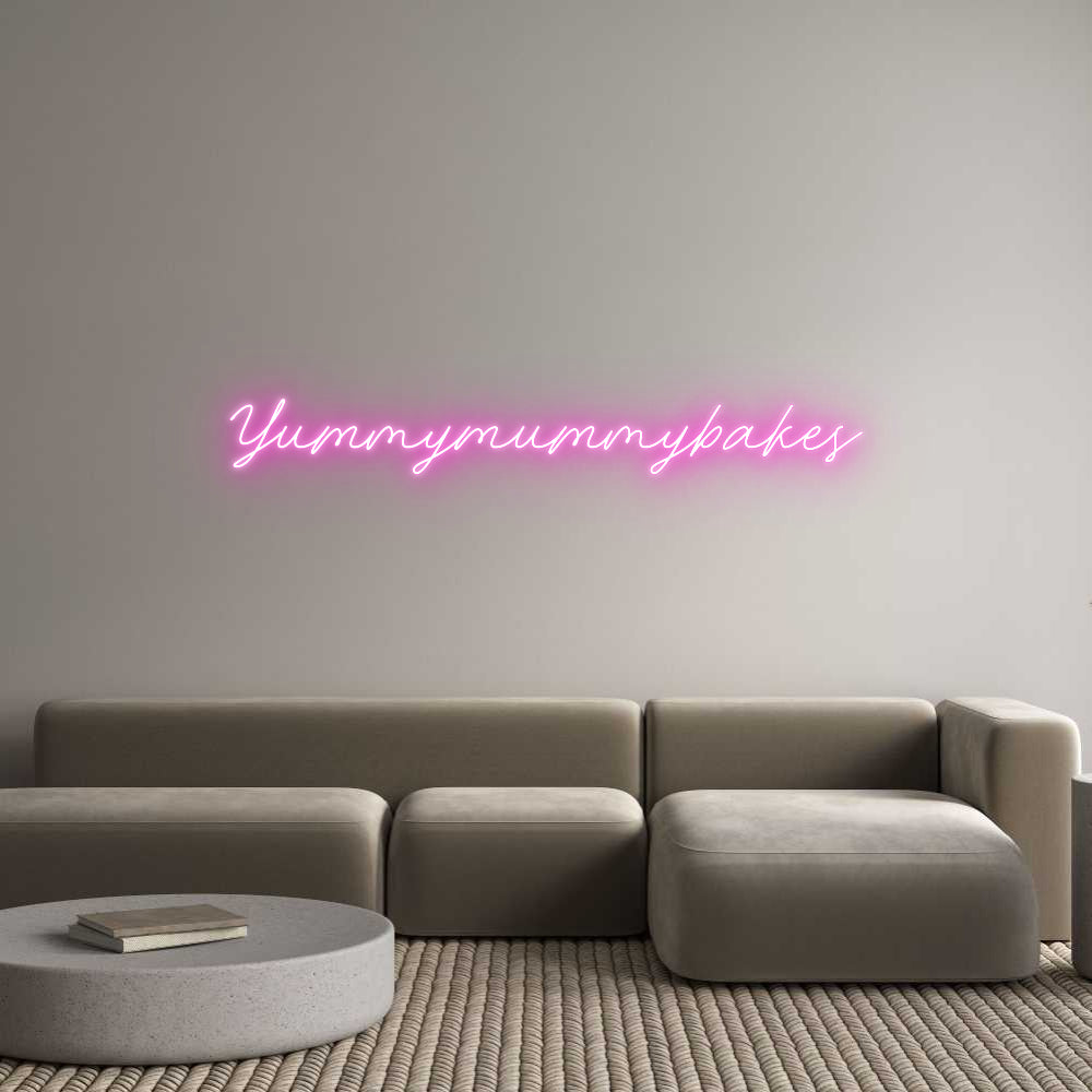 Custom Neon: Yummymummybakes