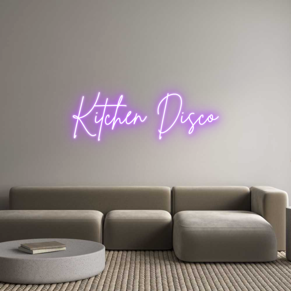 Custom Neon: Kitchen Disco