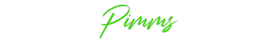 Custom Neon: Pimms