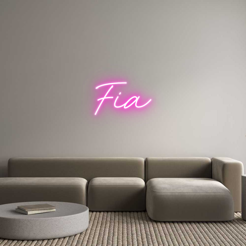 Custom Neon: Fia