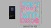 Custom Sign: DON’T F**K DISCO
