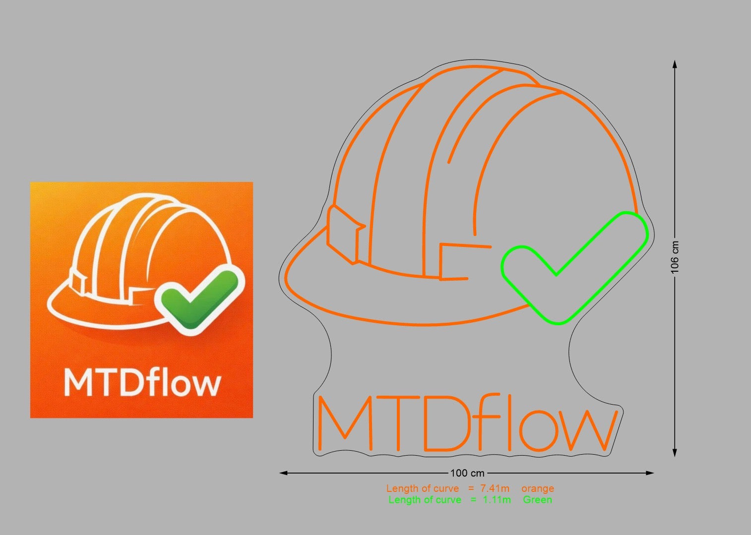 Custom Sign: MTDflow