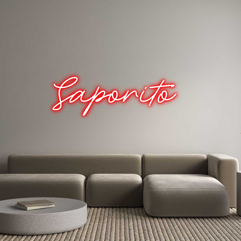 Custom Neon: Saporito