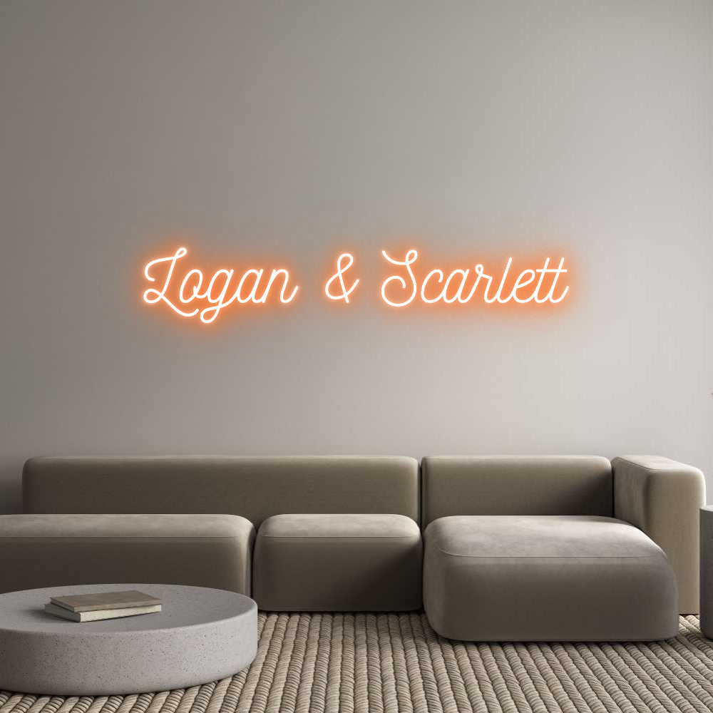 Custom Neon: Logan & Scarl...