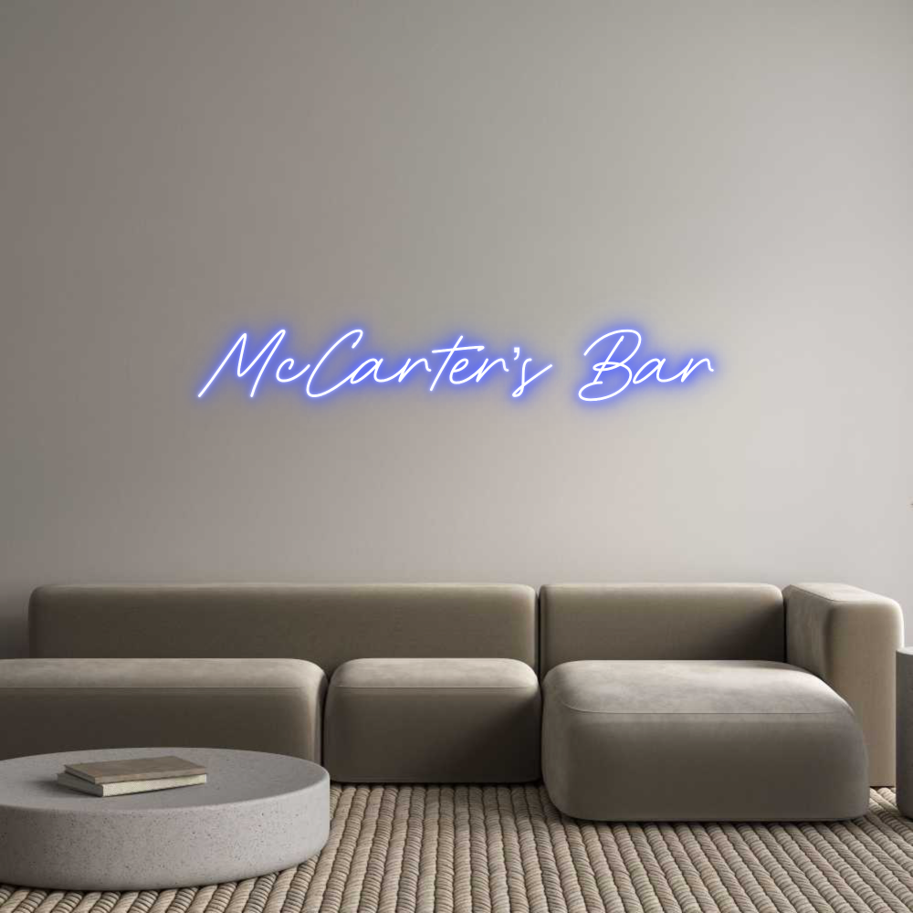 Custom Neon: McCarter’s Bar