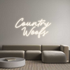 Custom Neon: Country 
Woofs