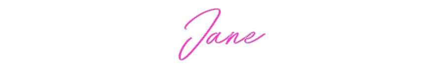 Custom Neon: Jane