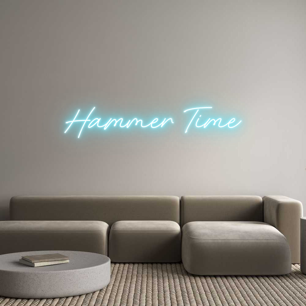 Custom Neon: Hammer Time