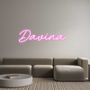 Custom Neon: Davina
