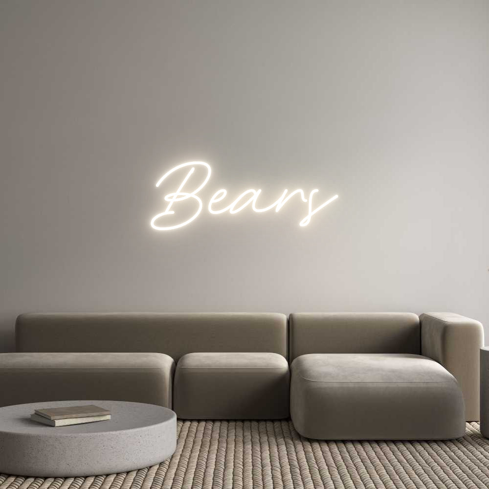 Custom Neon: Bears