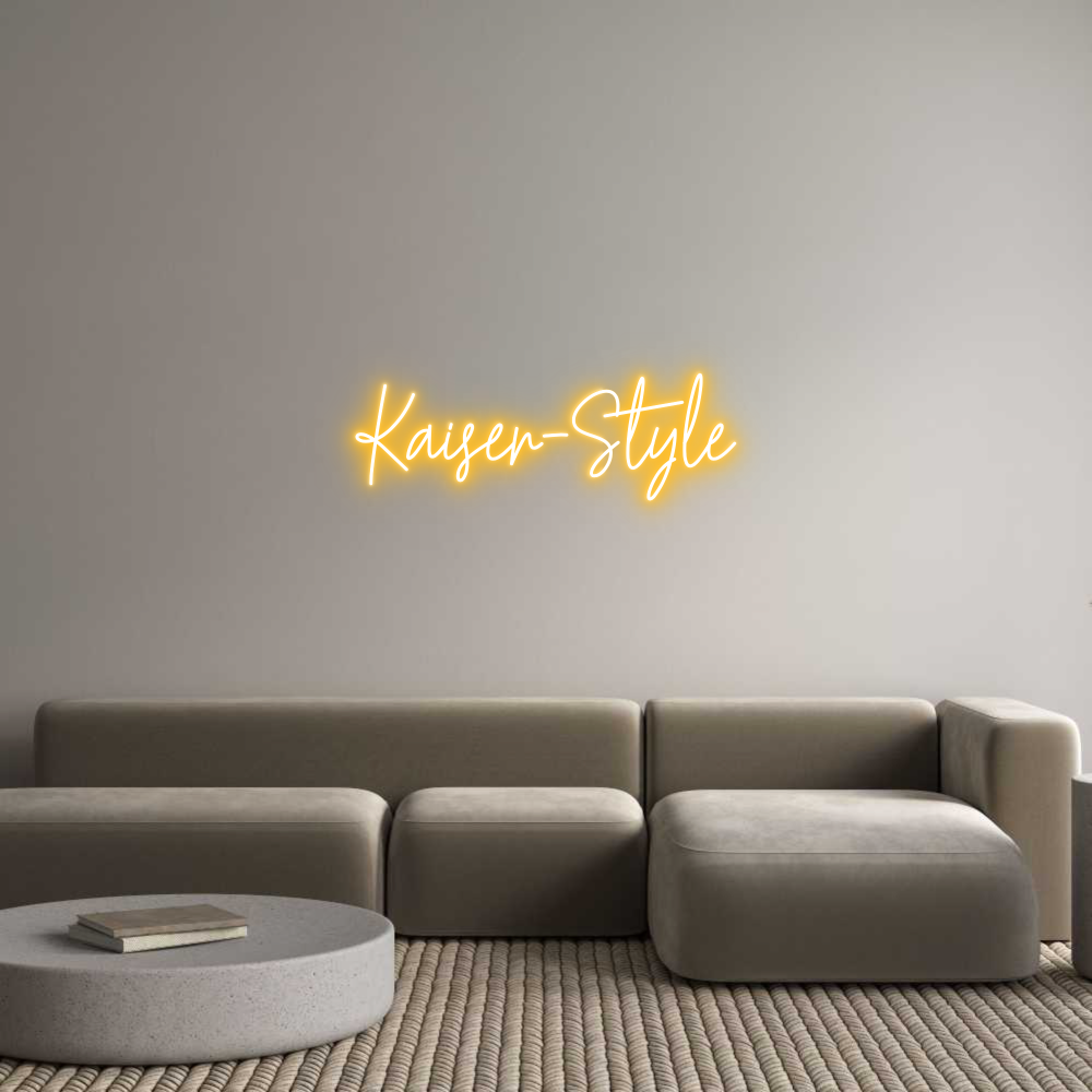 Custom Neon: Kaiser-Style