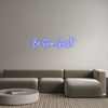 Custom Neon: Be Our Guest