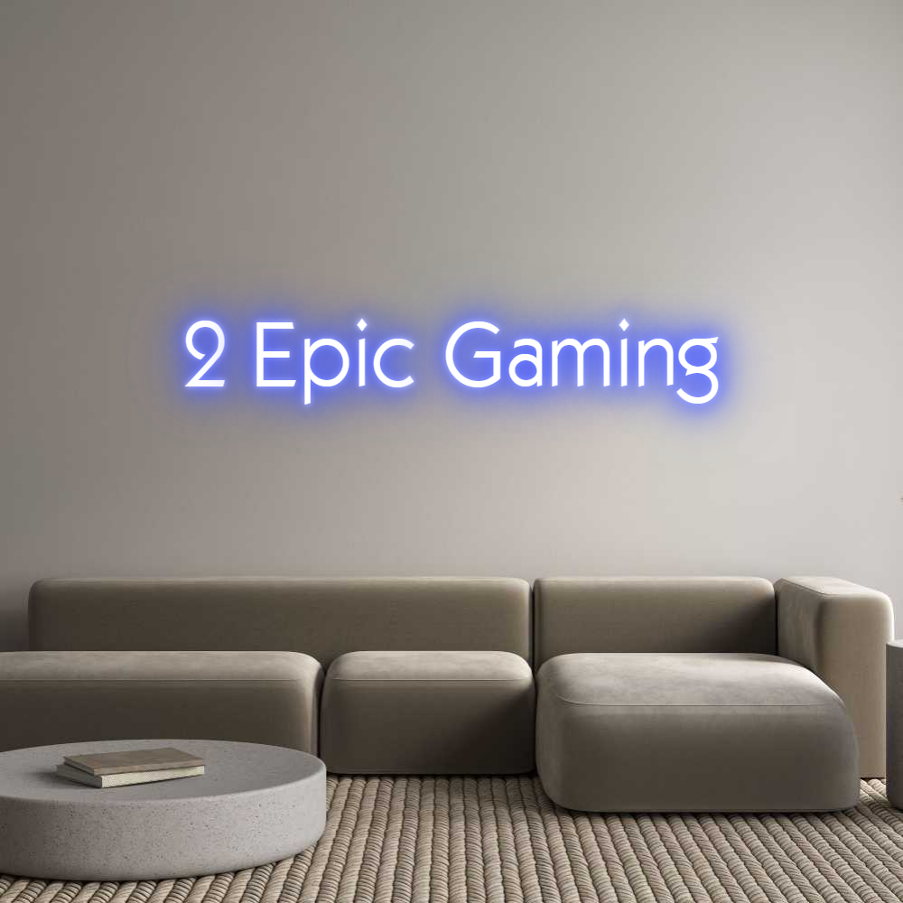 Custom Neon: 2 Epic Gaming