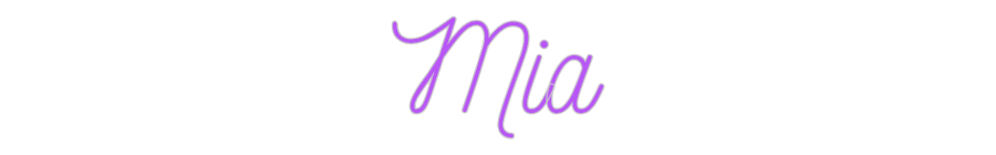 Custom Neon: Mia