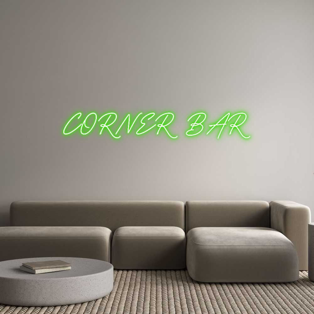 Custom Neon: CORNER BAR