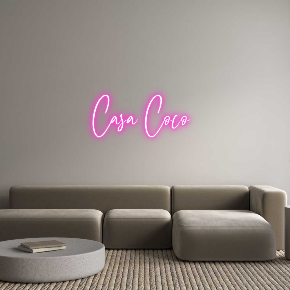 Custom Neon: Casa Coco